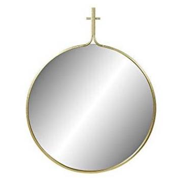 Espejo de Pared Dorado de Metal DKD Home Decor (72 x 2 x 91,5 cm)