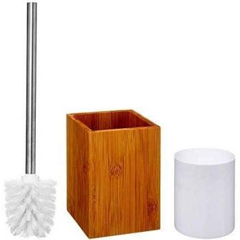 Escobilla de WC de Bambú Naturéo - Diseño Moderno - 10 x 10 x 36,5 cm