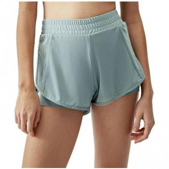 Shorts de yoga Padma Salvia Green