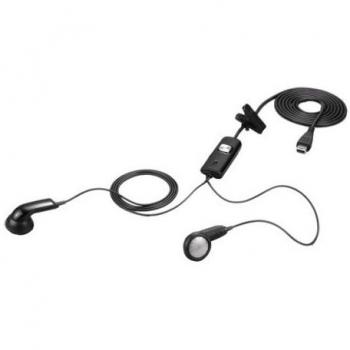 Auriculares Estéreo HTC HS S200 ExtUSB Negro con micrófono integrado, diseño ergonómico, control de volumen y compatibilidad con dispositivos HTC