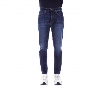 DONDUP Men's Slim-Fit Blue Denim Jeans W35