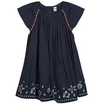 3 Pommes 3n30042 Dress Vestido, Azul