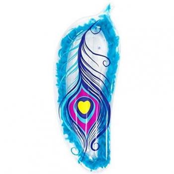 Bestway- 1.89m x 79cm Flirty Feather Luftmatratze 1,89 m x 79 cm, Color 1.