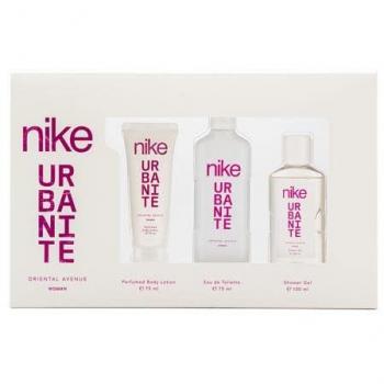 Estuche Regalo Nike Oriental Avenue - Perfume EDT 75 ml + Crema de Cuerpo 75 ml + Gel de Baño 100 ml, Femenino, Fresco, Elegante y Urbano