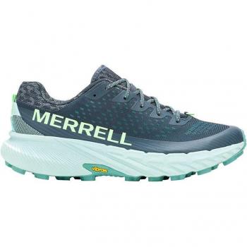 Zapatillas de trail Merrell Agility Peak 5 hombre slate - Zapatillas de trail, diseño ligero y transpirable, suela Vibram para tracción en terrenos difíciles, amortiguación Cushlon para comodidad, plantilla extraíble,