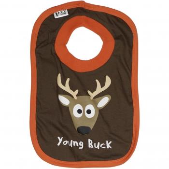 LazyOne Chicos Young Buck Babero del Bebé