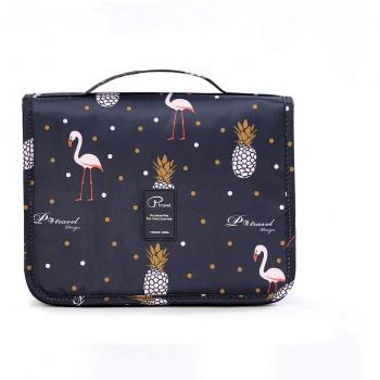 Neceser de Viaje con Gancho Colgante para Hombres y Mujeres Organizador de Bolso cosmético con manija Bolsa de Maquillaje Bolsa de diseño Lindo para Accesorios de Viaje