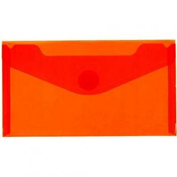 Grafoplás 04872752 － Carpeta sobre plástico tamaño recibo －5 unidades color naranja