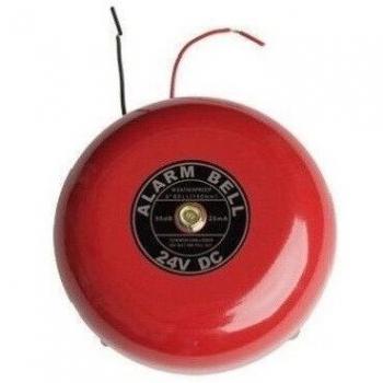 Timbre industrial rojo 86 dB Ø10 cm