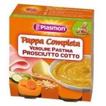 Pappa Completa Plasmon - Verduras, Pastina y Jamón Cocido 2x190g