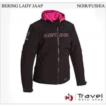 Bering - Blouson Lady Jaap noir-rose