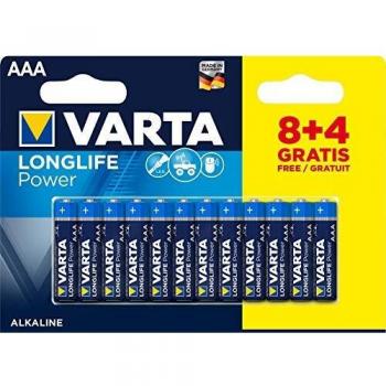 PILA ALCALINA LR03 AAA 8+4GRAT