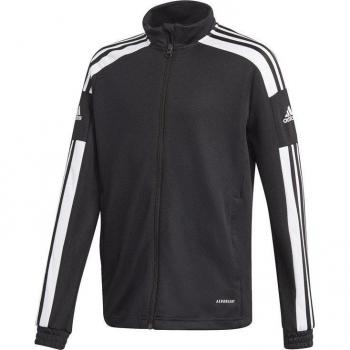 Chaqueta de fútbol adidas Squadra 21 Training infantil, color negro/blanco, talla 15-16 años