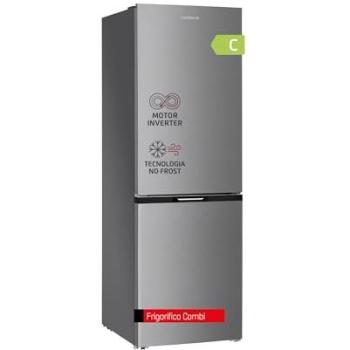 Frigorífico Combi Corberó Inox CCH18584NFX 184cm 327L No Frost Clase C 39dB Inverter Luz LED