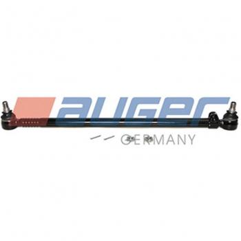 Manillar y barra de dirección AUGER 10120, fabricado en aluminio ligero, con un diseño ergonómico para mayor comodidad, compatible con la mayoría de bicicletas de montaña y carretera, acabado anodizado para mayor durabilidad y resistencia a la