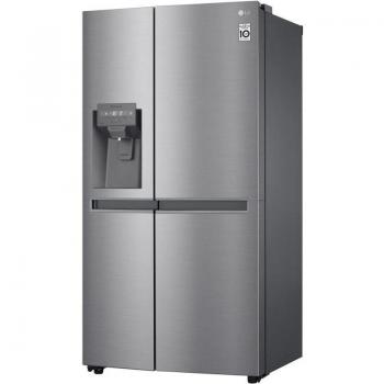LG GSLV30PZXM Frigorífico Americano Independiente Puerta Lado a Lado 634L Clase Energética F Acero Inoxidable Dispensador de Agua y Hielo NoFrost Dimensiones