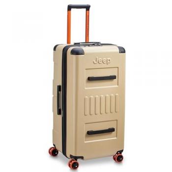 Maleta Delsey Paris x JEEP 131L Beige Claro 80 cm Unisex