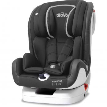 Asalvo, Silla de coche grupo 1/2/3 Isofix, gris