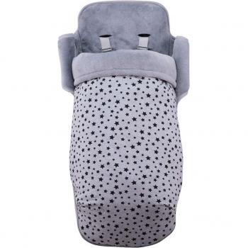 Saco para silla de paseo Maclaren con forro polar impermeable Jyoko Black Star
