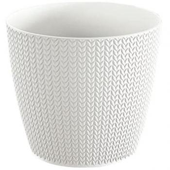 Maceta WHEATY 2L, dimensiones (mm) 157x157x138, color mostaza