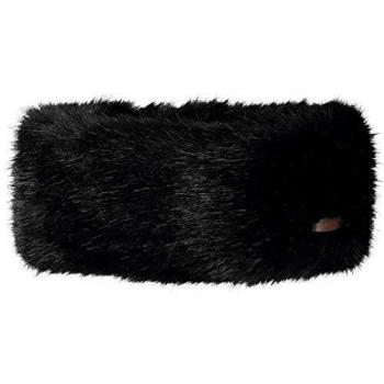 Barts Faux Fur Fleece Lined Headband - Black - One Size