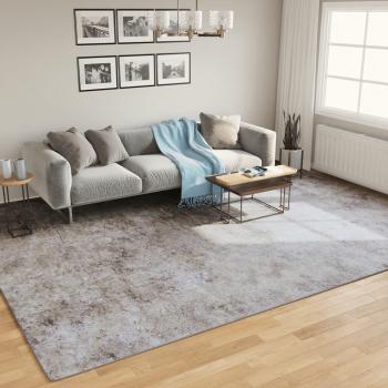 Alfombra lavable antideslizante multicolor 400x300 cm color negro, antracita, gris y más para sala de estar, dormitorio, habitación y salón