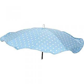 Babyline Lunares - Sombrilla, unisex, color celeste