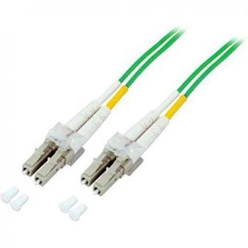 Cable de Fibra Óptica Microconnect LC/UPC-LC/UPC OM5 2m Verde