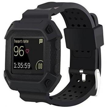 Greatfine Reloj de la Banda de Muñeca Reemplazo Pulsera Ajustable Correa para Fitbit Blaze