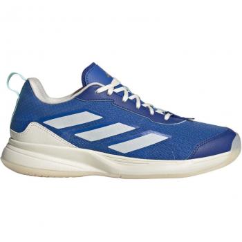 adidas AvaFlash Zapatilla de Tenis para Mujeres - Todas las Superficies - Azul, Blanco