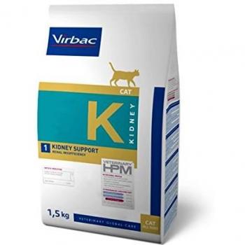 Veterinary Hpm Virbac Hpm Gato K1 Kidney Support 1,5Kg Virbac 00982 1500 g