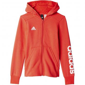 adidas Yg Linear Fz Hd Sudadera, Niñas, Rosa