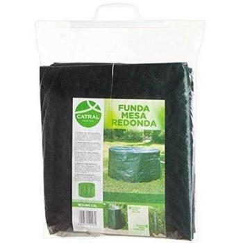 Catral 53010026 - Funda para mesa redonda, 4.0 x 30.0 x 37.0 cm, color verde oscuro