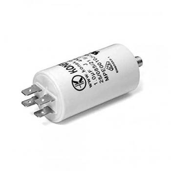 Condensador KONEK MKA 30uF 5% 450V Ø4,4x9cm con espiga M8 y faston doble