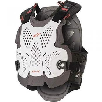 Alpinestars Chest Protector A-4 Max White/Black-M/L