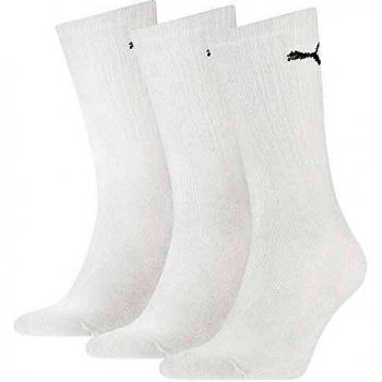 PUMA 281020001 Tennis Socks, White, 35/38 Men's