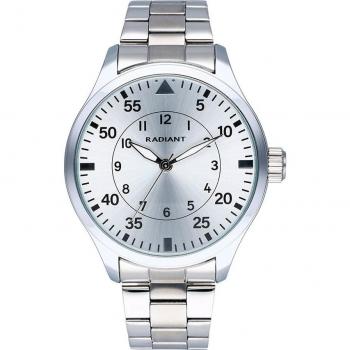 Radiant - Reloj de hombre Dynamo RA631201 con correa de acero plateada/gris