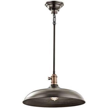 Lámpara colgante Cobson en latón natural de 20,3 cm
