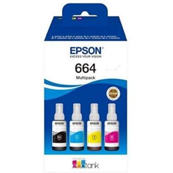 Epson 664 Multipack Tinta 4 Colores para EcoTank