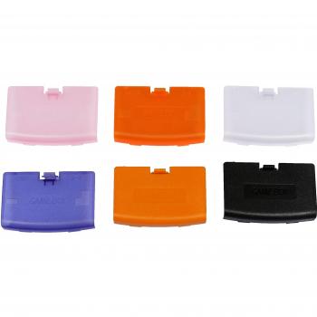 eJiasu clásico de plástico cubierta de la puerta de la batería de reemplazo de reparación para el sistema de Nintendo Game Boy Advance / GBA / GBA color al azar