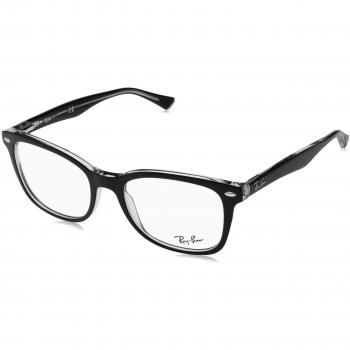 Ray-Ban 0Rx5285, Monturas de Gafas Unisex, Top Grey On Trasparent, 53