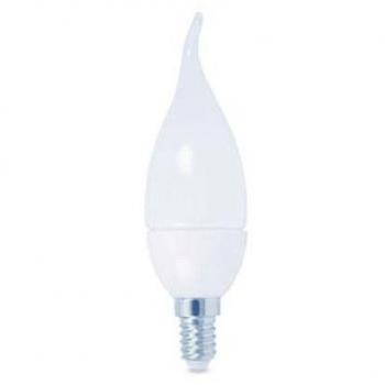 Bombilla LED vela decorativa E14 4W luz cálida 3000K 320 lm - Ahorro energético