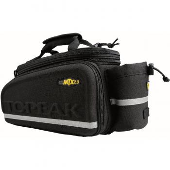 Topeak MTX Trunkbag DX 2.0 - Bolsa para Portabultos Trasero con Correas para Bicicletas de Montaña y Cicloturismo
