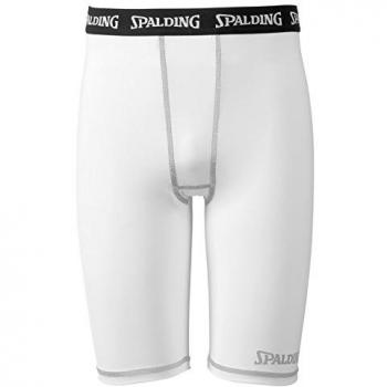 Spalding Functional Shorts de Entrenamiento, Hombre, Blanco, XXS