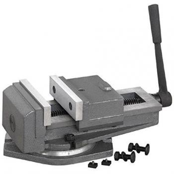 Morsa de máquina Fervi M024/200 con base giratoria 360° y apertura de 220 mm