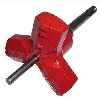 Armeg EBS.ROUND.SET - Broca para agujeros cuadrados con adaptador SDS Plus
