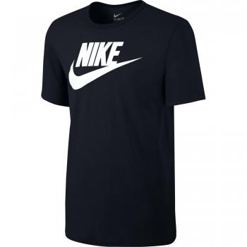 NIKE tee-Futura Icon Camiseta, Hombre, Negro/Blanco, 2XL