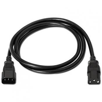 Cable Extensor de Alimentación para CPU, Conector C13/H a C14/M, 1.5 Metros, Negro - Nanocable 10.22.0202