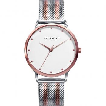 Reloj Viceroy Kiss de mujer con malla milanesa