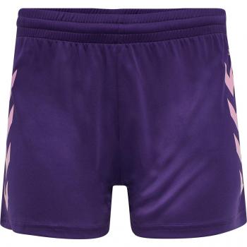 Shorts Cortos Hummel Hmlhmlcore para Mujer - Pantalones cortos, diseño moderno, tejido ligero y transpirable, ajuste cómodo, ideal para actividades deportivas y uso diario